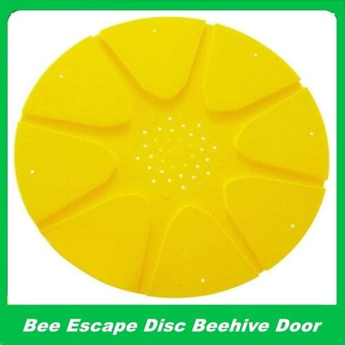 1 pcs Beekeeping Round 8 Way Bee Escape Disc Beehive Door Gate Eight Ways Run Fly Exit Plastic Bees Tools Equipment Supplies