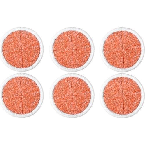 6 Pack 2124,2039A,2307,23157,20391,20399 Replacement Mop Pads Compatible with for Bissell Spinwave Hard Mop Cleaner