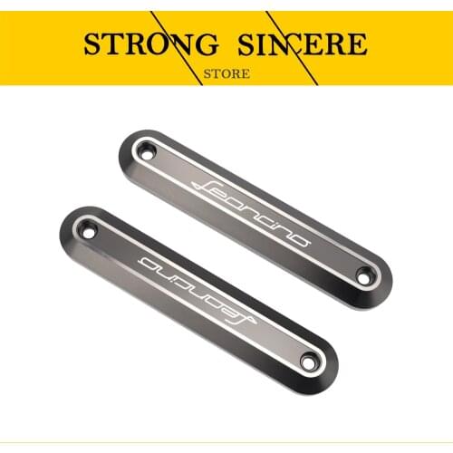 Motorcycle accessories CNC cooler side grille decorative cover FOR Benelli leoncino 500 Leoncino 500