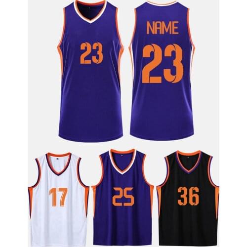 Free Custom Name Number Men Sleeveless Cheap Basketball Jerseys Quick Dry Boys Basketball Shirt Male Play Ball Sport Uniform