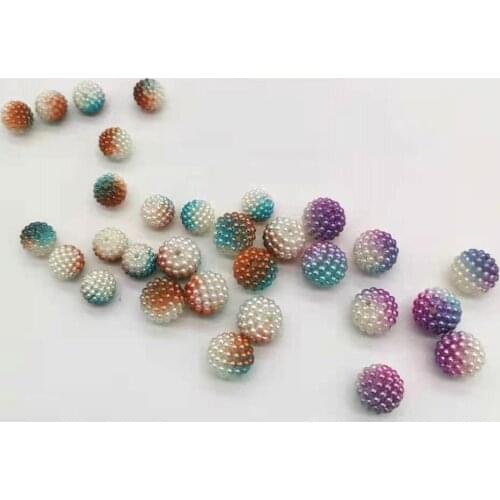 20pcs New Acrylic Three Colors Red bayberry Loose beads Fit For Jewelry DIY Handmaking s1008