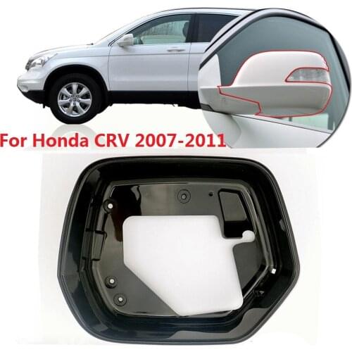 CAPQX For CRV CR-V RE1 RE2 RE4 2007 2008 2009 2010 2011 Side Rear View Mirror Frame Rearview Mirror Cover shell Panel Lid