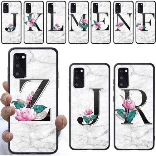 Case for Samsung S8 S9 S10 / S10 Plus/Samsung S20/S20 Plus White Marble Pattern Soft TPU Silicone Phone Back Cover