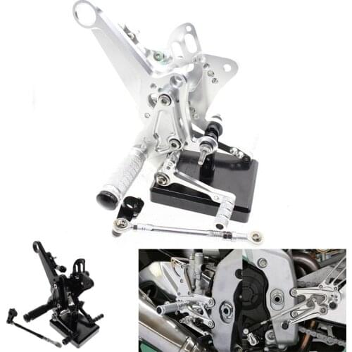 CNC Del Motociclo Pedane Regolabili Posteriori Set Spina Del Piede For Ducati Diavel Carbon 2011-2015 AMG 2011 -2012