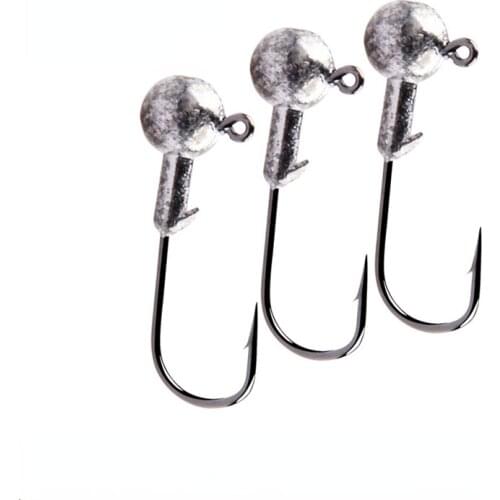 Jig Head 1g 2g 3g 4g 5g 7g 8g 10g 12g 14g 22g Head Hook Jig Fishing Hook Jig Pike Fish Accessories