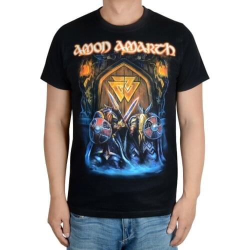 Harajuku Amon Amarth Rock camiseta shirt 3D new mma fitness Heavy Metal Cotton anime