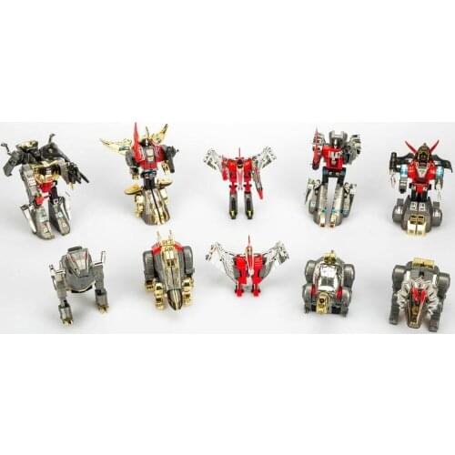 In Stock Transformation Toy G1 Reissue Dinobots Set Grimlock/Swoop/Slag/Snarl/Sludge MISB