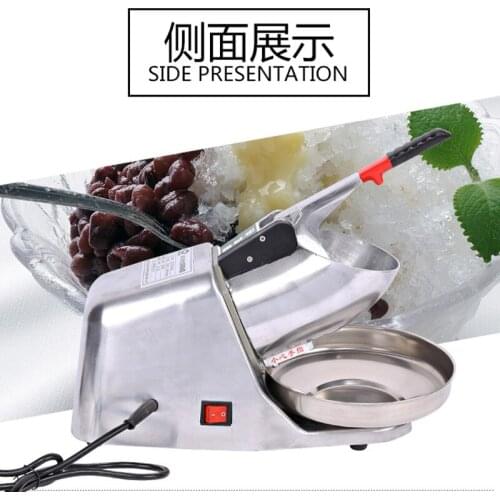 Ice shaver machine snow cone maker mini home electric ice crusher shaving summer ZF