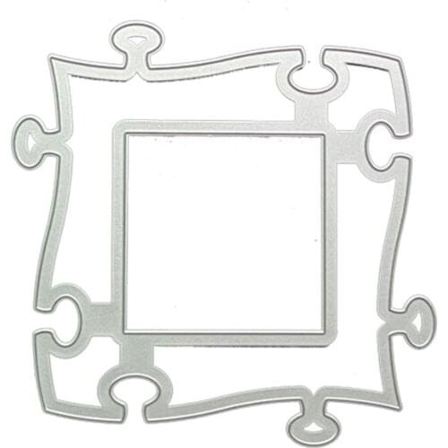 YINISE CUT Metal Cutting Dies For Scrapbooking frame Stencils Scrapbook DIY Album Cards Decoration Embossing Die Cuts Cutter