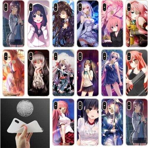 Anime girl cartoon japan Coque Funda Etui CasesSoft Case For Xiaomi Redmi 9a 8a 7a 6pro 6a Note 9 8 7 6 5 Pro 9s 8T Bag