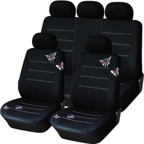 New Butterfly Pattern Car Seat Covers Compatible For Most Car Truck SUV Van 100% Breathable with 2 mm Composite For Ford Haval