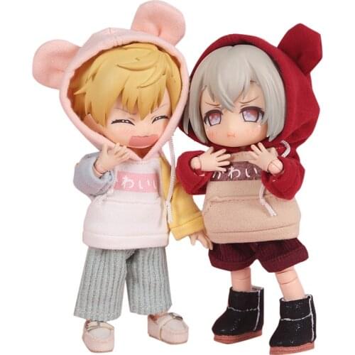 New OB11 BJD Doll Clothes Corduroy Long/Shorts Pant for ob11,obitsu11,Molly,1/12bjd doll accessories Clothing