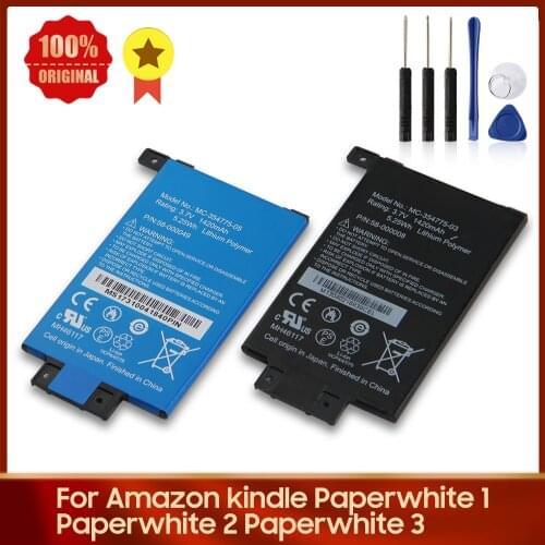 Original Replacement Battery MC-354775-05 for Amazon Kindle Paperwhite 2nd Gen 6'' DP75SDI S13-R1-S 58-000049 3.7V 1420mAh