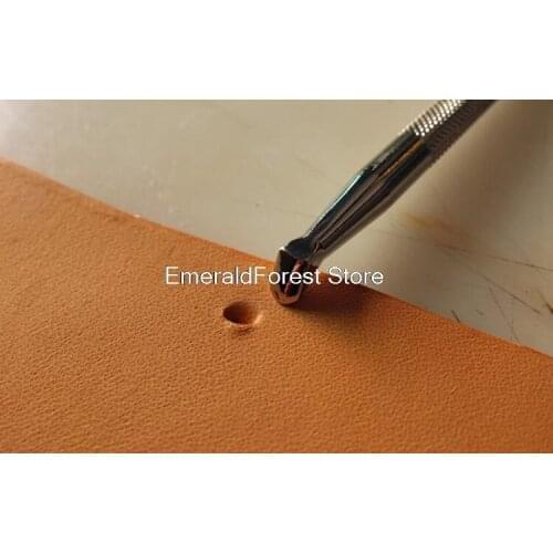 Leather carving printing equipment Leather art DIY manual Exquisite casting picking edge new printing tools