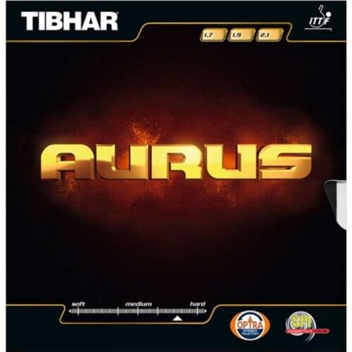 Genuine TIBHAR table tennis rubber AURUS/ AURUS SOUND/AURUS SOFT ping pong racket pimples in rubbers