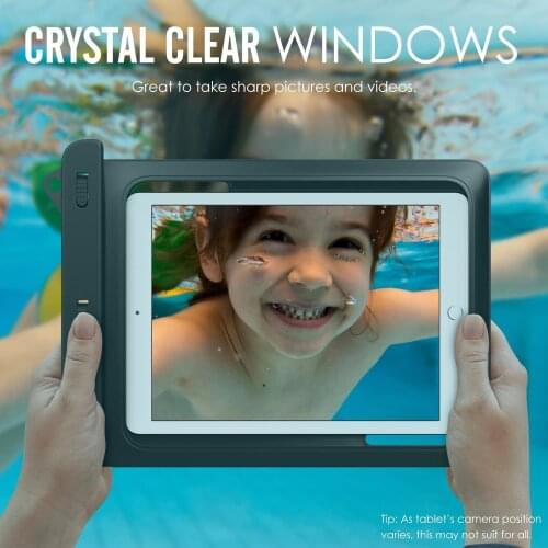 Underwater Sealed Waterproof Protect Bag Cover Dry Storage Tablet Case for iPad 8 Swimming Pouch for Apple iPad Air1 air2 9.7in