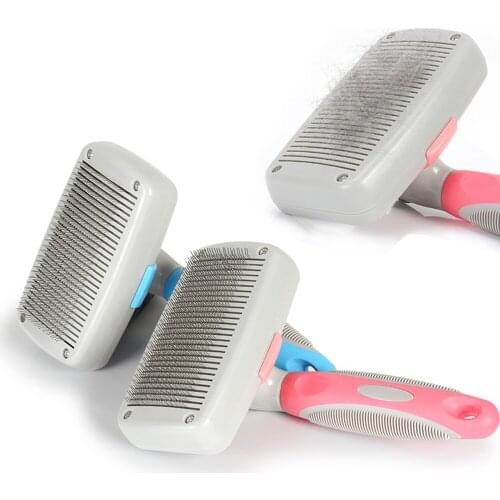 Portable Dog Needle Comb Puppy Cat Beauty Bath Massage Grooming Brush Pet Cleaning Supplies