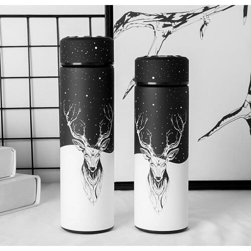 Thermos Flask Bottle 350ML 450ML vacuum Thermo Cup,Stainless Steel Vacuum Flask Insulated Bottle Container,Outdoor Travel Cup