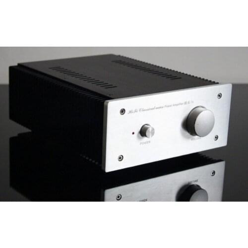 1969 classic Circuit design class A HIFI power amplifier with full aluminum chassis