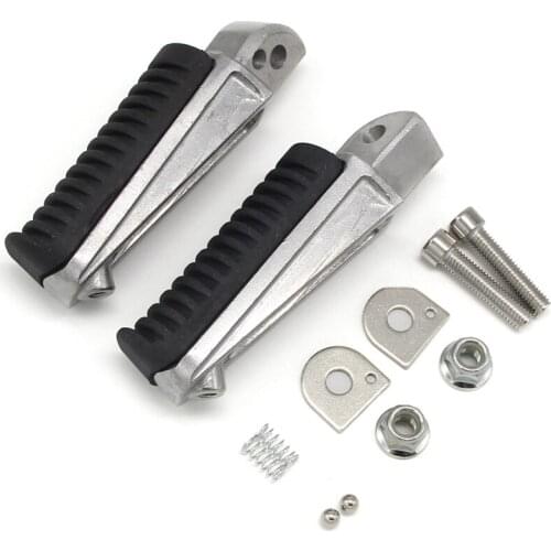 Rear Footrests Footpegs Foot pegs For Yamaha FZ8-S FZ8S 2011-2013 FZR6 FZ6R FZS600 FAZER FZS1000 SRV250 XJ400 XJ900 XJR1200