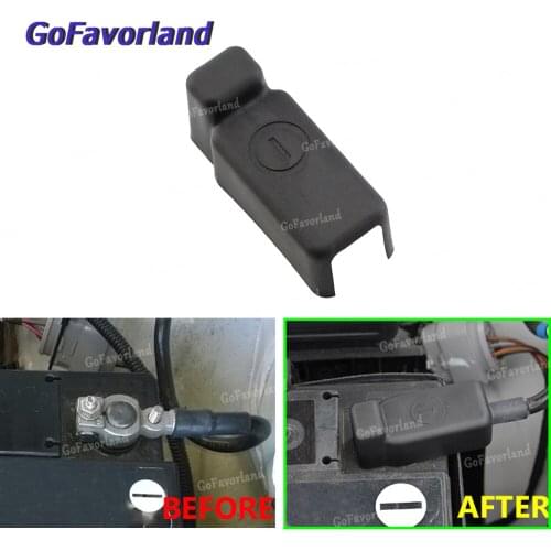 Car Battery Anode Negative Electrode Protector Cap For Volkswagen Vento Polo For Skoda Fabia