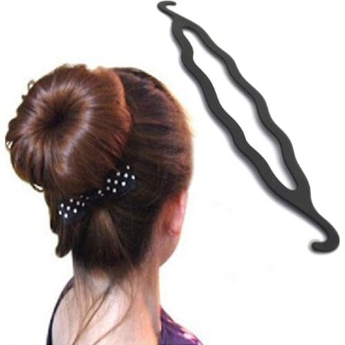 Women Magic Hair Twist Styling Clip Stick Bun Maker Braid Tool