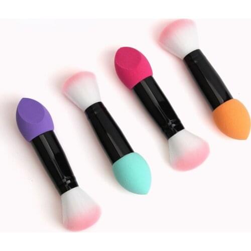 1 Pcs Foundation BB Cream Concealer Makeup Sponge Brush Cosmetic Beauty Soft Puff Smooth Highlight Face Make Up Brush Tool