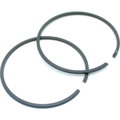 2Pcs/lot 50mm x 1.5mm Cylinder Piston Rings Fit HUSQVARNA 66 266 268 371 372 STIHL 038 044 MS440 Chainsaw Parts