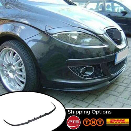 For SEAT LEON MK2 2 1P CUPRA R FRONT SPOILER BUMPER LIP Euro Spoiler Lip Universal 3 pcs Body Kit