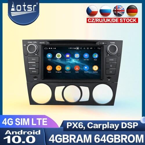 Android 10.0 Car Multimedia Player Radio For BMW E90 Saloon E91 Tourin Audio Auto Stereo PX6 Car GPS Navigation Head Unit Screen