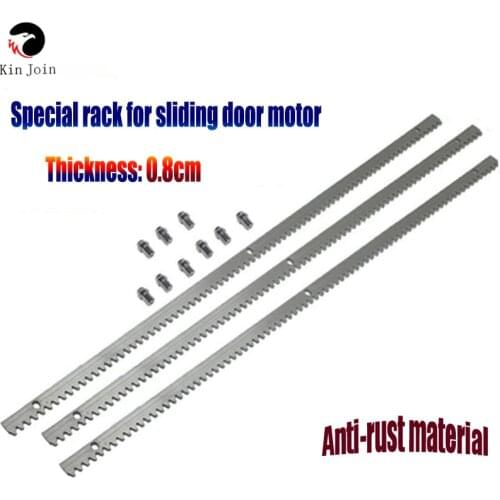 Electric door sliding door engine opener steel frame gear accessories (this product is just a rack, note: two pieces for sale)