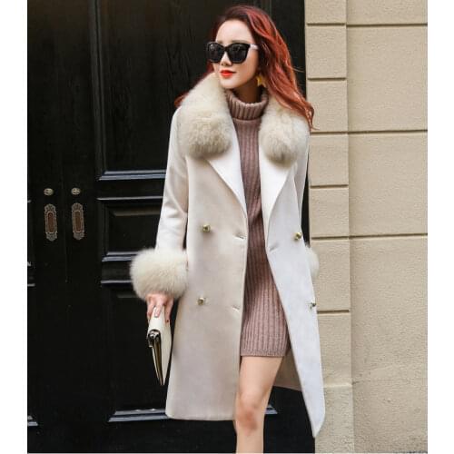 Huiling Women's Coats With Fur