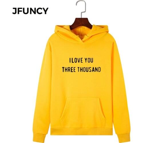JFUNCY 2020 New Print Women Hoodie Long Sleeve Autumn Pullover Female Hooded Sweatshirt Woman Casual Hoodies Sportwear