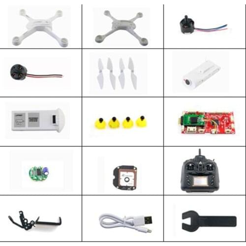 JJPRO X3 GPS Drones RC Quadrocopter spare parts body shell motor blades Receiver GPS ESC remote controller camera charger etc