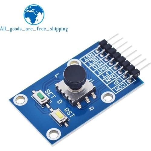 TZT Five Direction Navigation Button Module for MCU AVR Game 5D Rocker Joystick Independent Keyboard for Arduino Joystick Module