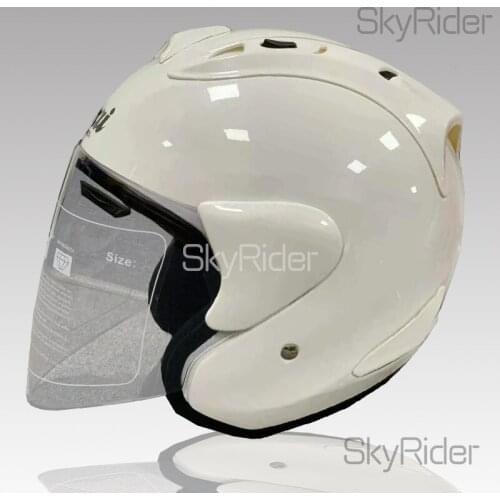 Open Face Motorcycle helmet GLOSSY WHITE Motocross Racing Motobike Riding Helmet Casco De Motocicleta