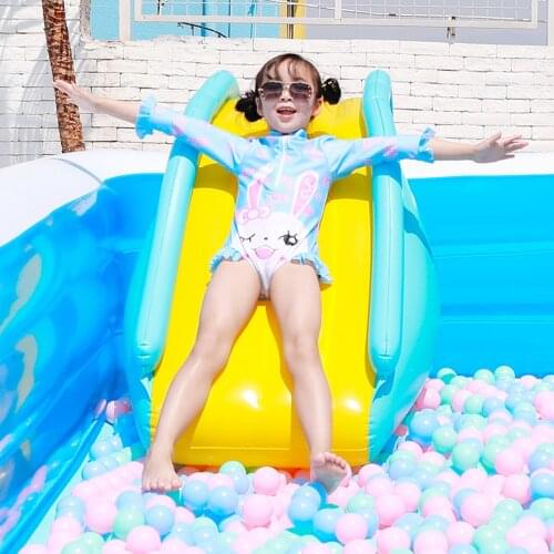 Inflatable Slides For Children Lawn Slides Inflatables Pools Water Slides For Summer Fun Pool Partner Slide Indoor Outdoor Toys