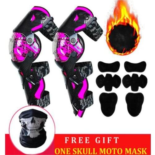 Man Motocross Knee Pads Man Rodilleras Motocross Body Armor Motorbike Protection Safety Gears Knee Pads With Warm Hot Linner