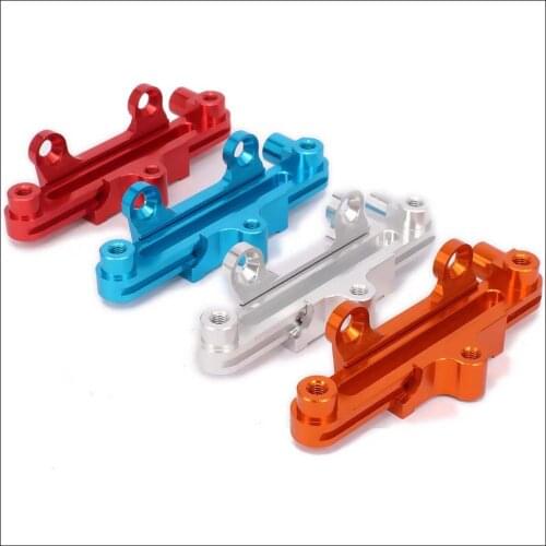 RCAWD Aluminum Rear Steering Servo saver complete set bell crank for rc 1/10 wltoys K949-006 crawler upgraded hop-up parts