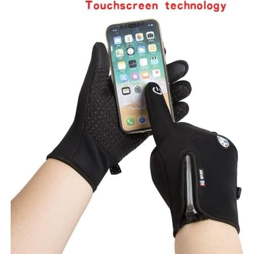 Unisex Touchscreen Winter Thermal Full Finger Outdoor Fishing Cycling Ski Gloves