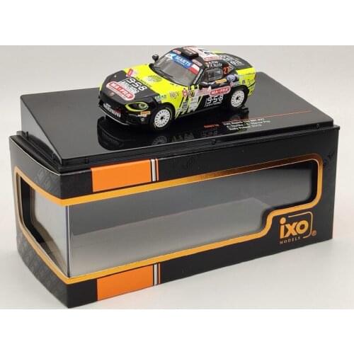 1:43 IXO For FIAT Abarth 124 RGT #27 Rally Polang 2019 RAM718 Diecast Models Toys Car Edition