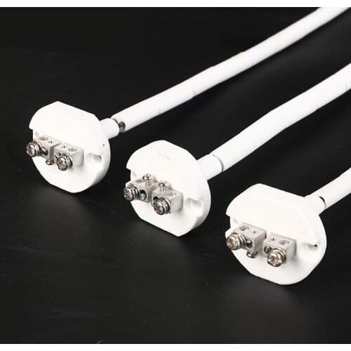 1pc 100mm to 550mm K type thermocouple inner core boiling furnace heat supply wire WRN ceramic bead core electric heating sensor