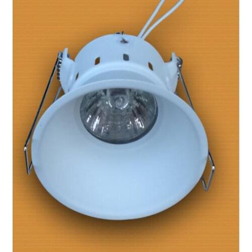 MR16 Socket Ceiling Trumpet Bracket Holder white 10pcs