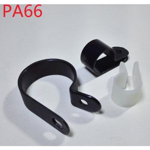 10pcs R Shap Cable Clamp CC Type Wire Tie Clips Winder Mounting Organizer Reusable Cord Holder Cabinet Backplane Line Managenmen