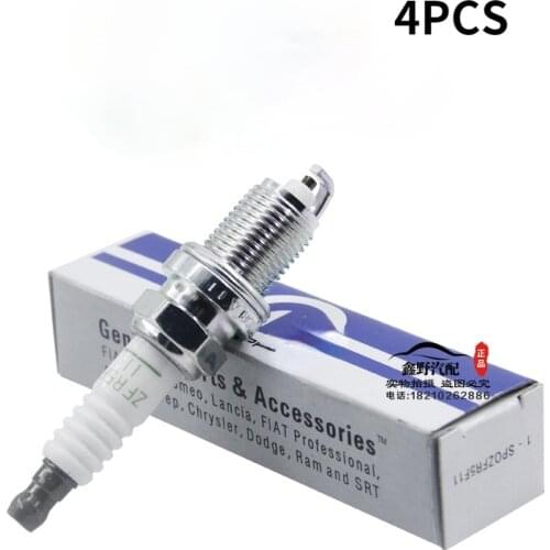 4PCS For Jeep Compass Patriot Spark Plug Dodge Caliber Journey High Quality Car Spark Plug