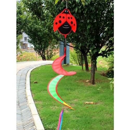 Animal Wind Spinner Kids Hanging Colorful Spiral Windchimes Creative DIY Children Craft For Garden Decor Home Party Accessories