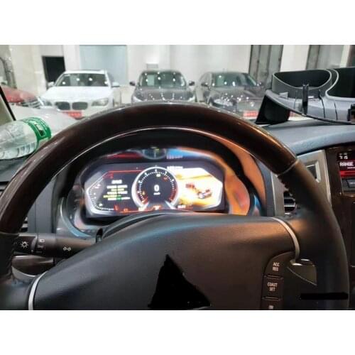 For Mitsubishi Pajero 2006-2016 Android LCD Instrument Panel Assembly Car Navigation Player Modification Special Accessories