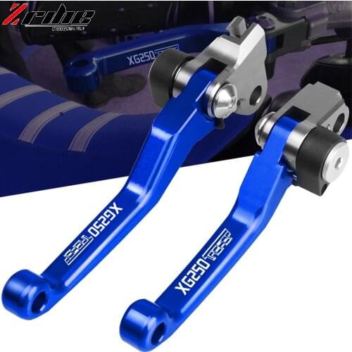 For YAMAHA XG250 XG 250 TRICKER 2004-2010 2009 2008 2007 2006 Motorcycle Dirtbike Dirt Bike Motocross Pivot Brake Clutch Levers