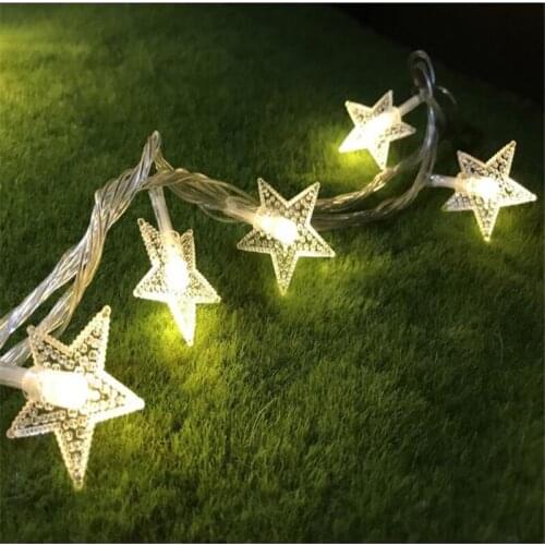 10M 100Led Star Shaped string light led Fairy light home Hotel Garden Party Ball Patio Birthday Wedding Event Holiday decoration