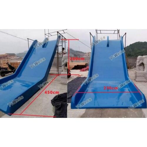 Customized made Glass steel water slides FRP giant water slide playground,amusement playground splicing slide for water park